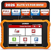 LAUNCH Creader Elite V3.0 for BMW OBD2 Scanner, 2026 Full Systems